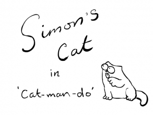 Cat Man Do - Simons Cat
