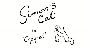 Copy Cat - Simons Cat BLACK & WHITE